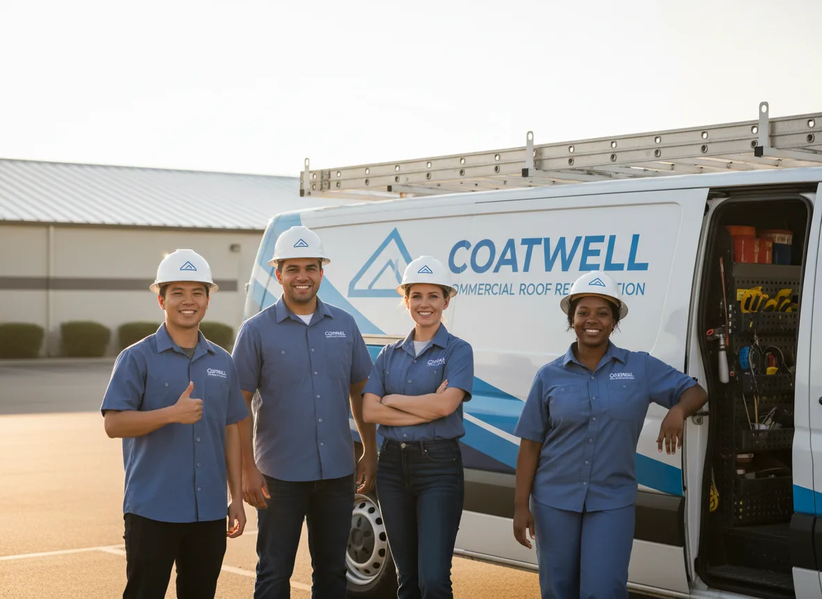 Commercial roof coating company in Depue, IL